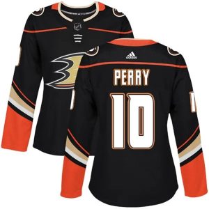 Damen Anaheim Ducks Trikot Corey Perry 10 Schwarz Authentic